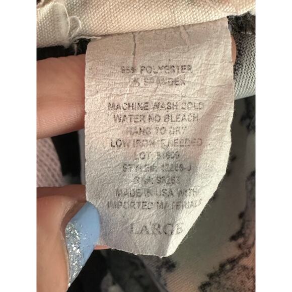 Olivia Rae gray back leopard print pull on mini skirt size Large - Picture 3 of 12